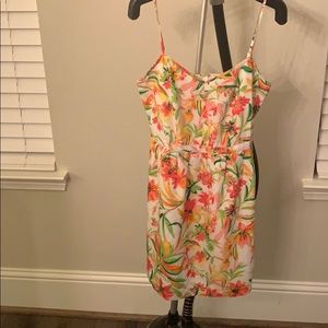 Jcrew tropical dress